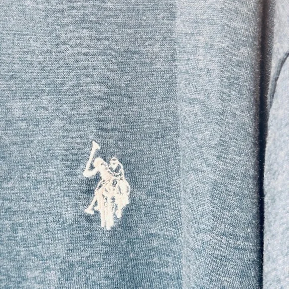 U.S. Polo Assn. Men's Blue Long Sleeve Shirt - Picture 4 of 5